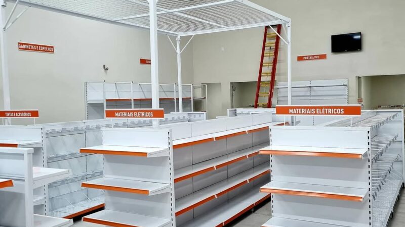 ENTREGA DE LOJA CONCLUÍDA. LEMOS CONSTRUÇÕES. EQUIPAMENTOS AGAC REPRESENTAÇÕES. SOLICITE UMA V